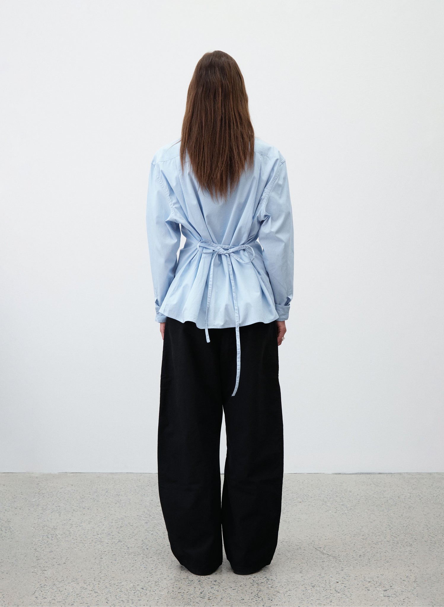 Poplin Loop Shirt - Sky