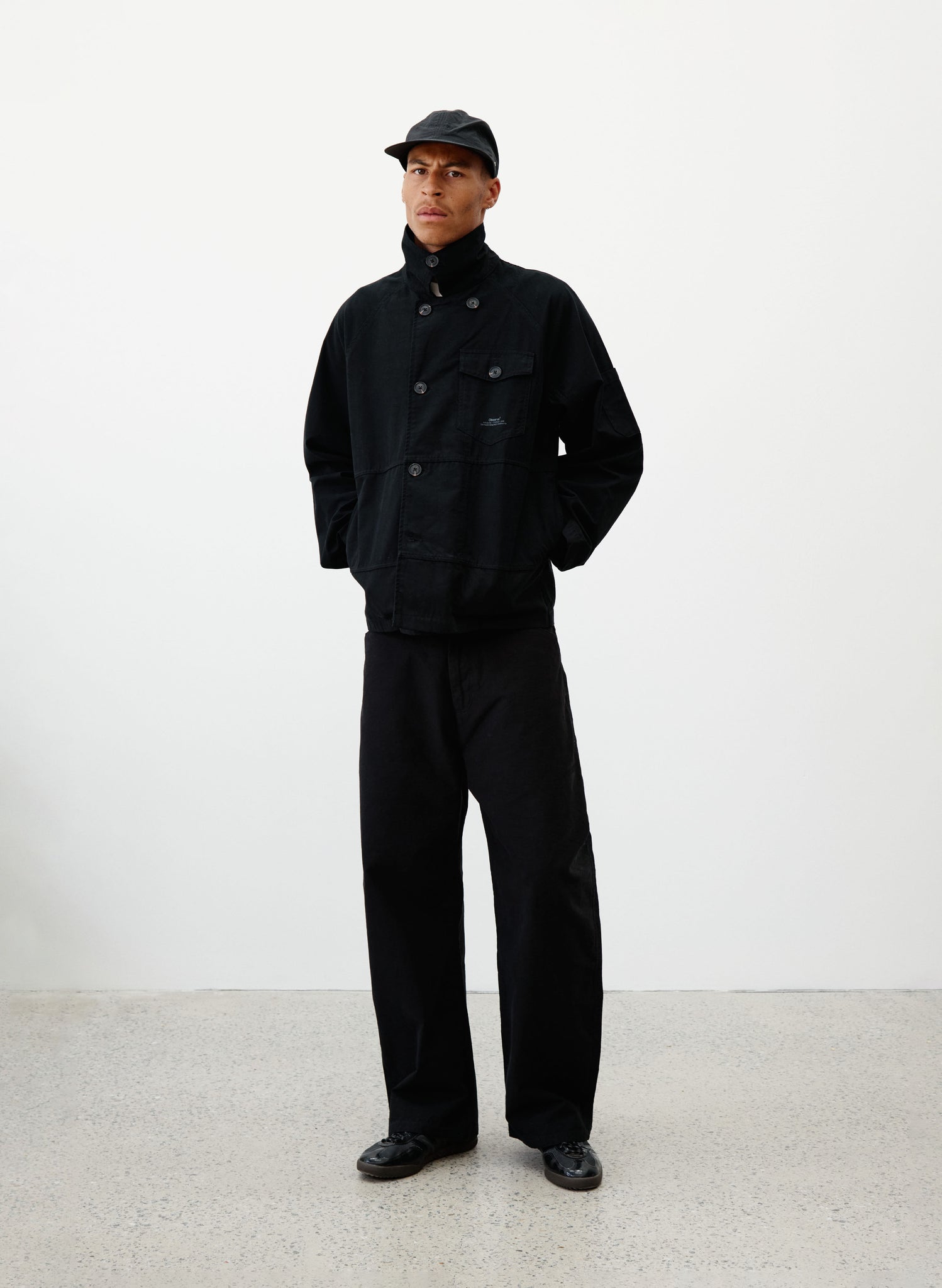 Panel Jacket - Black