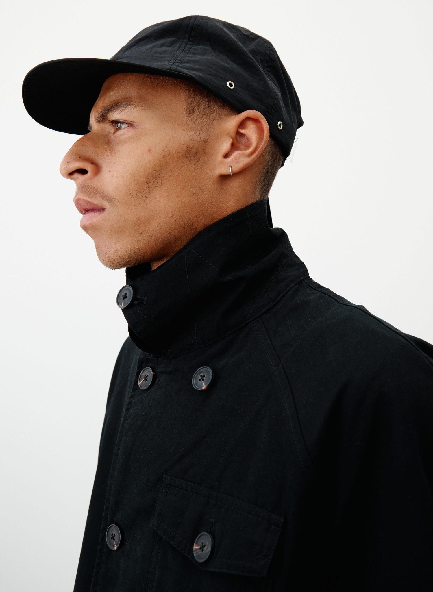 Front Panel Jacket Panel Jacket - Black – Observe