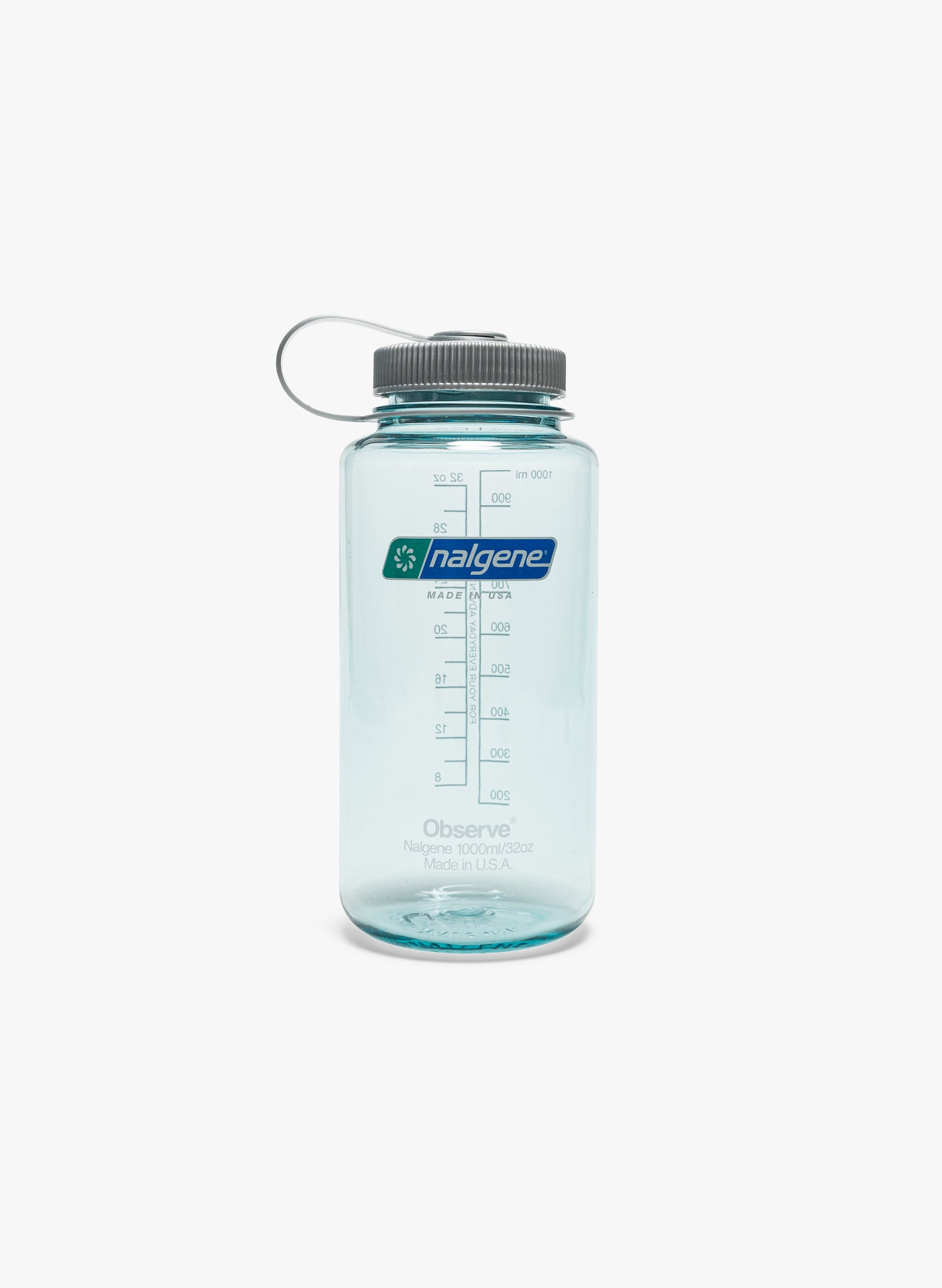 Observe Nalgene Wide Mouth Bottle - Blue/Grey