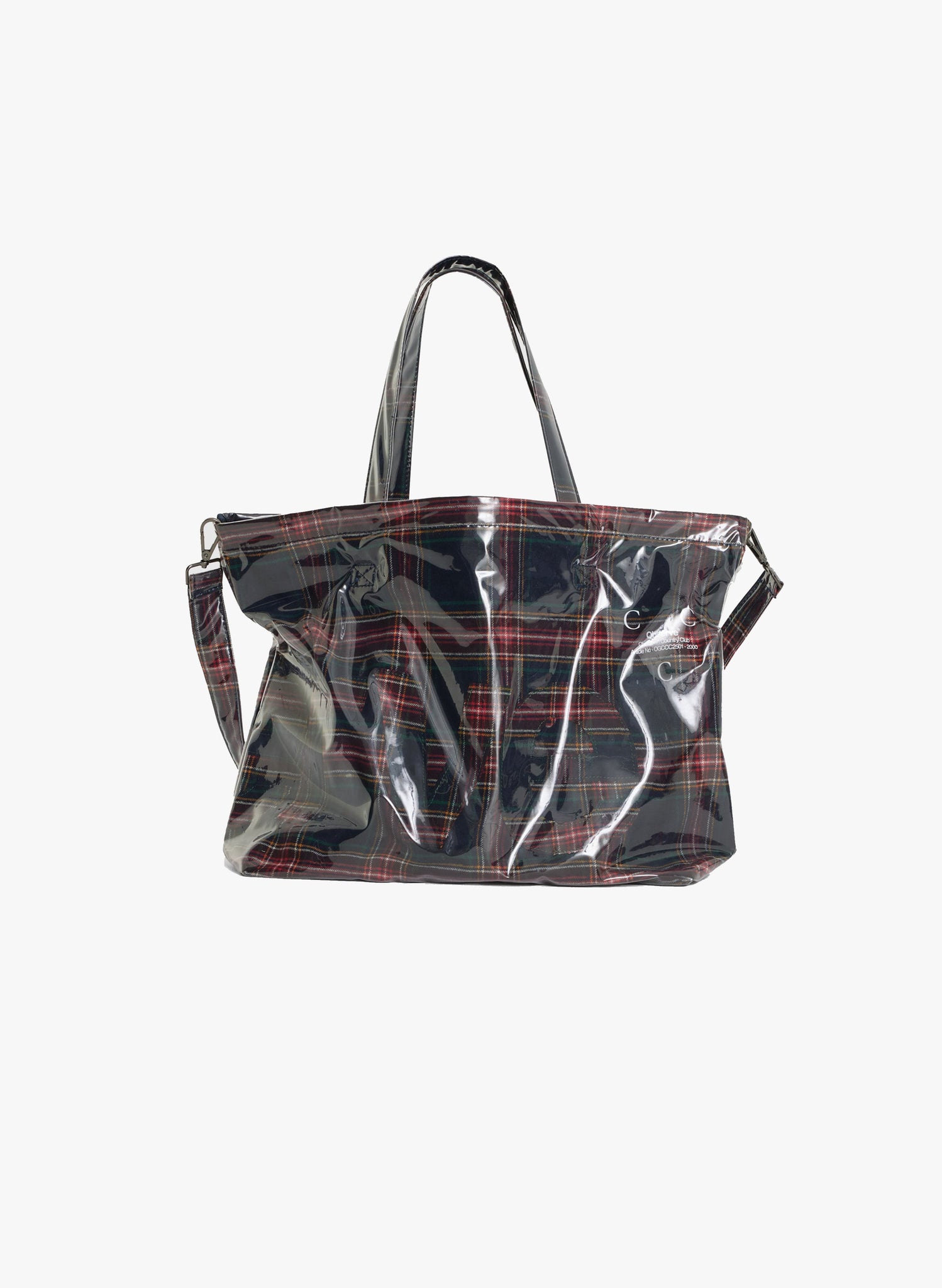 Observe CCC Plaid PVC Tote