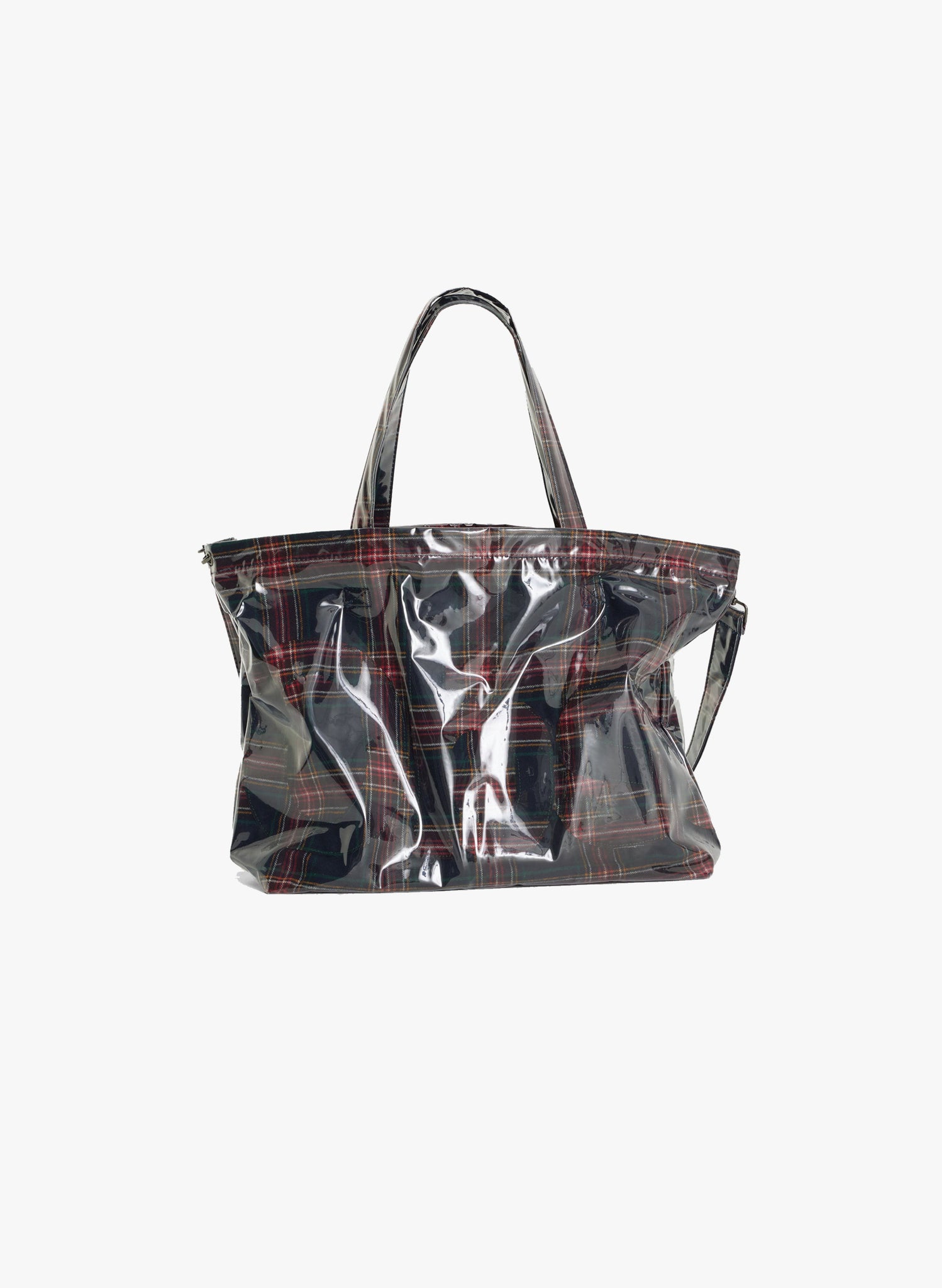 Observe CCC Plaid PVC Tote