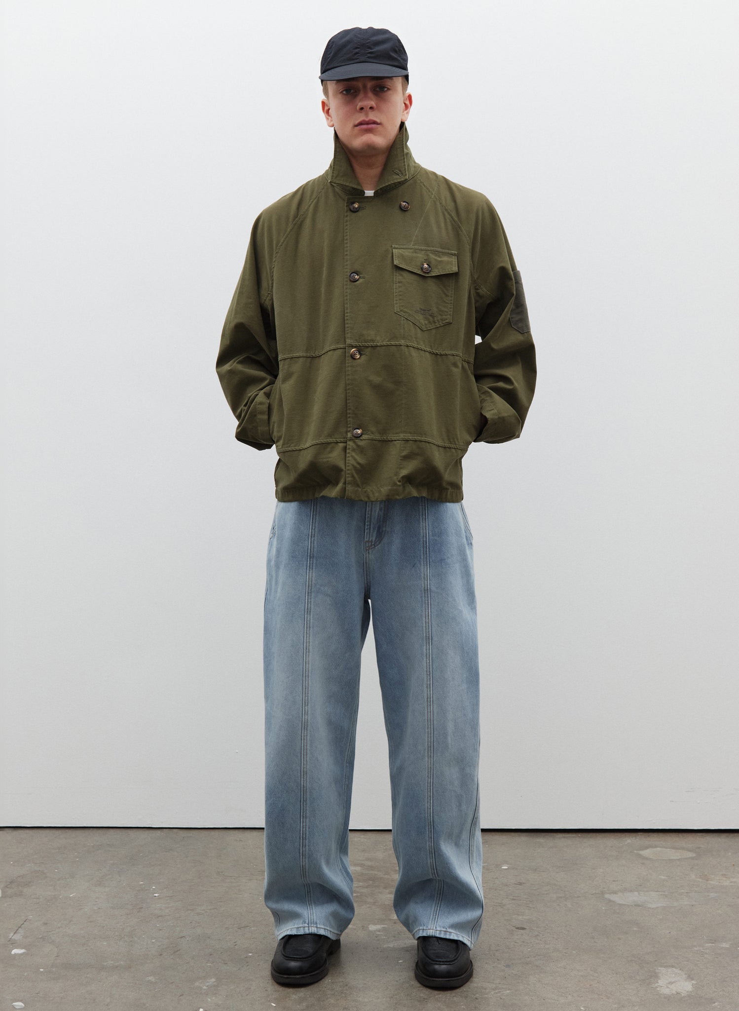 Panel Jacket - Army