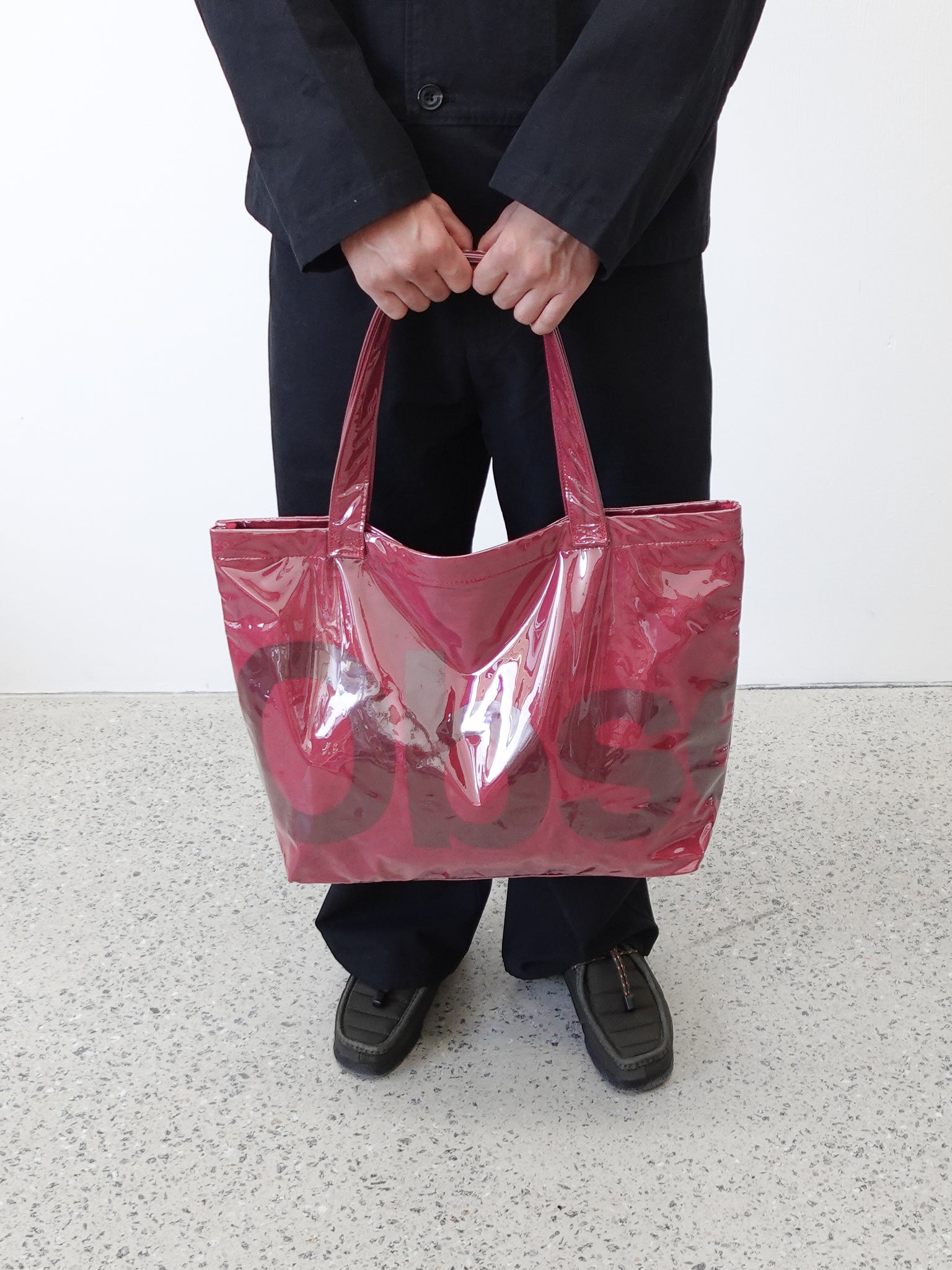 Observe Hugo's PVC Tote