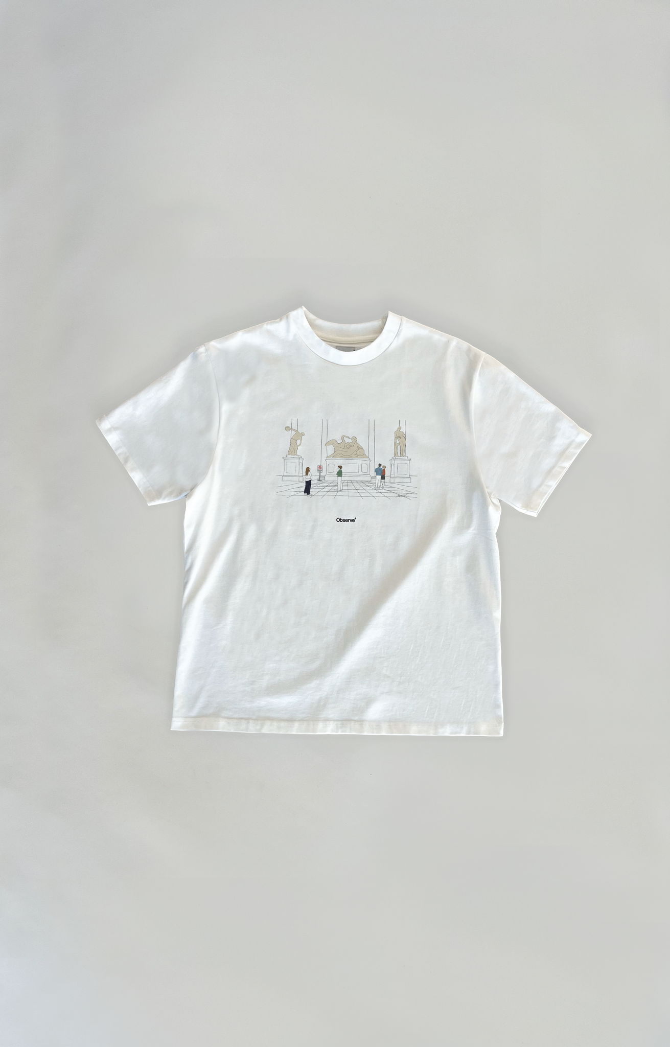 Observe Gallery T-Shirt - White