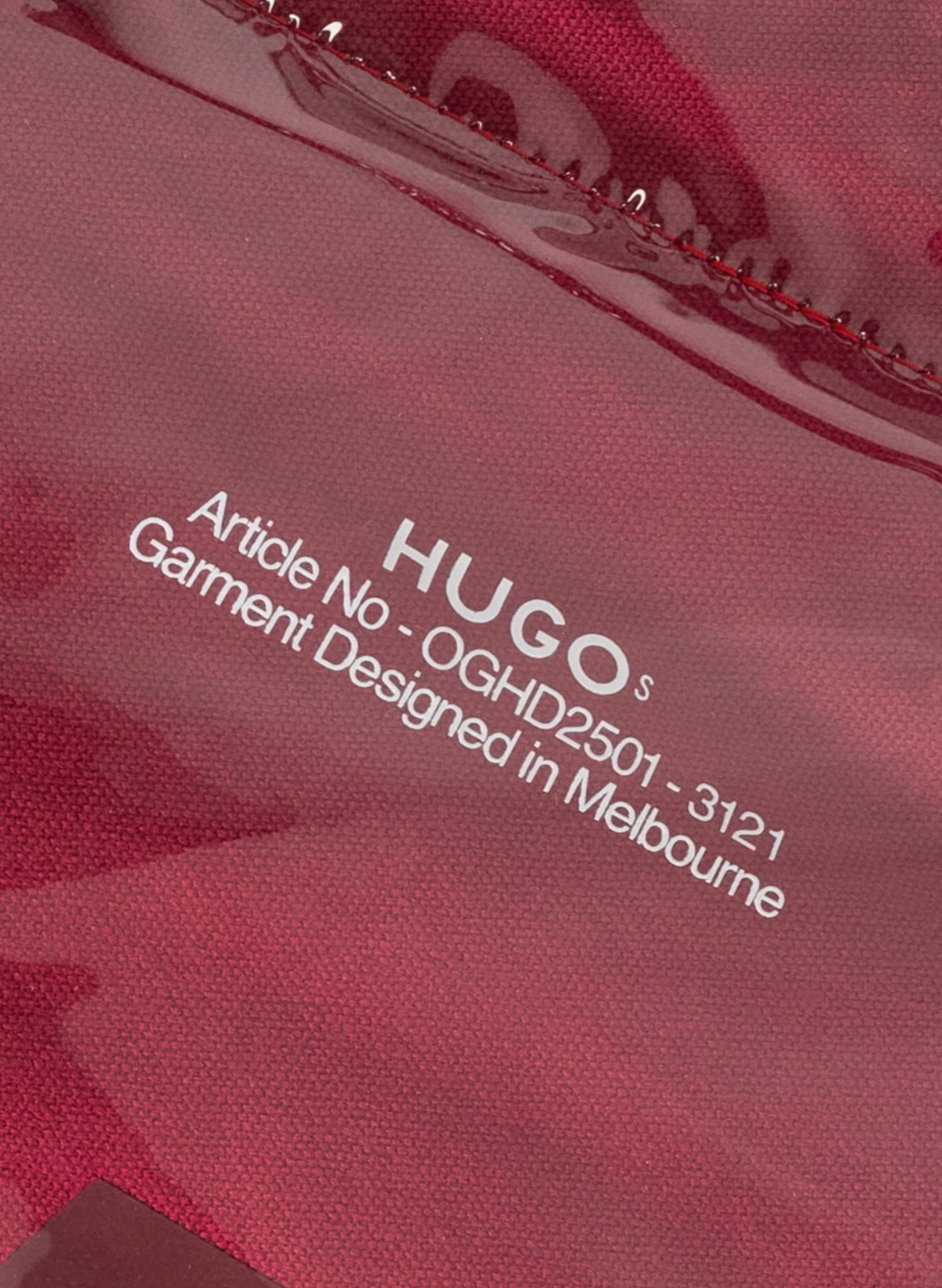 Observe Hugo's PVC Tote