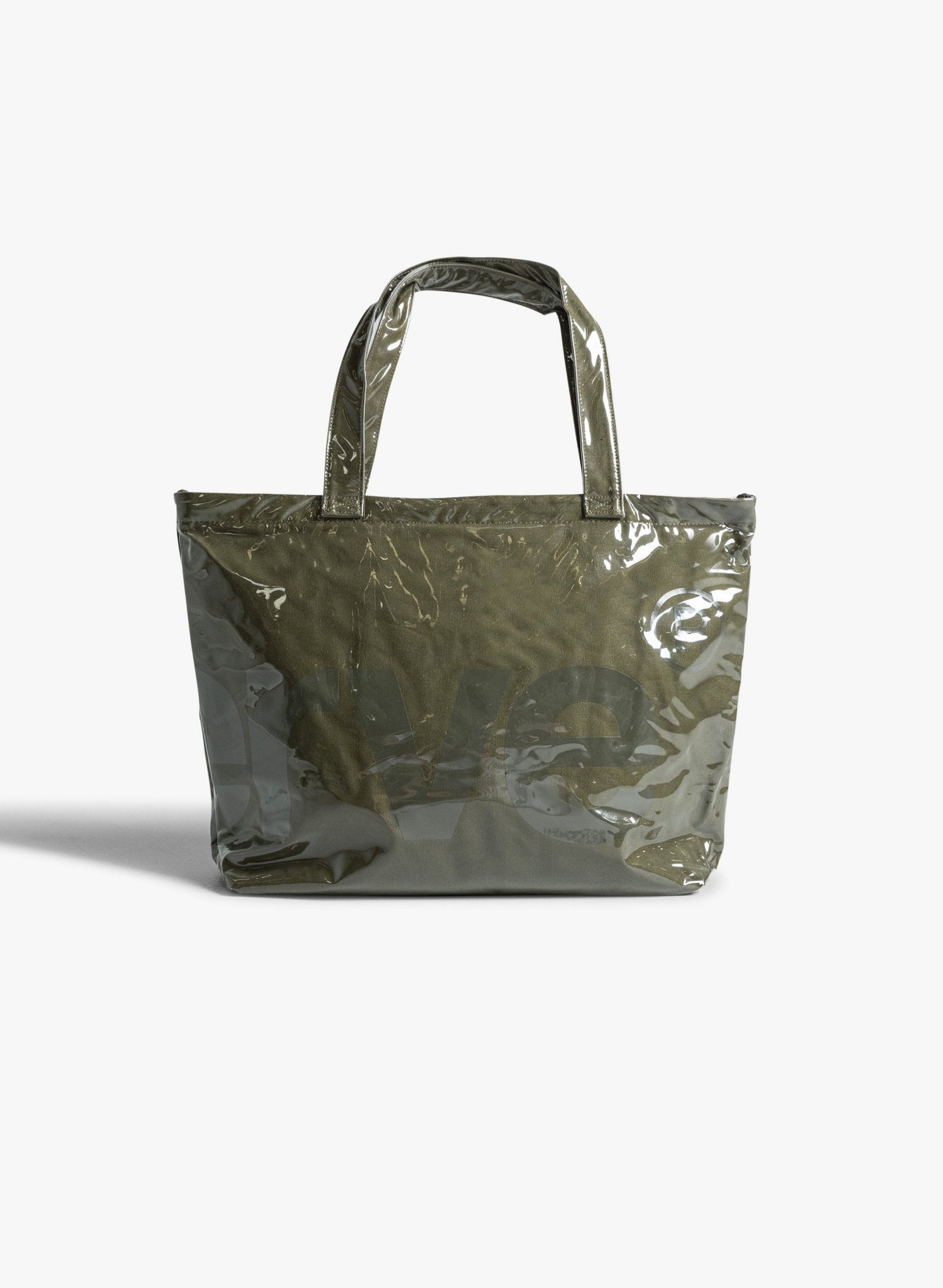 Classic Logo PVC Tote - Army