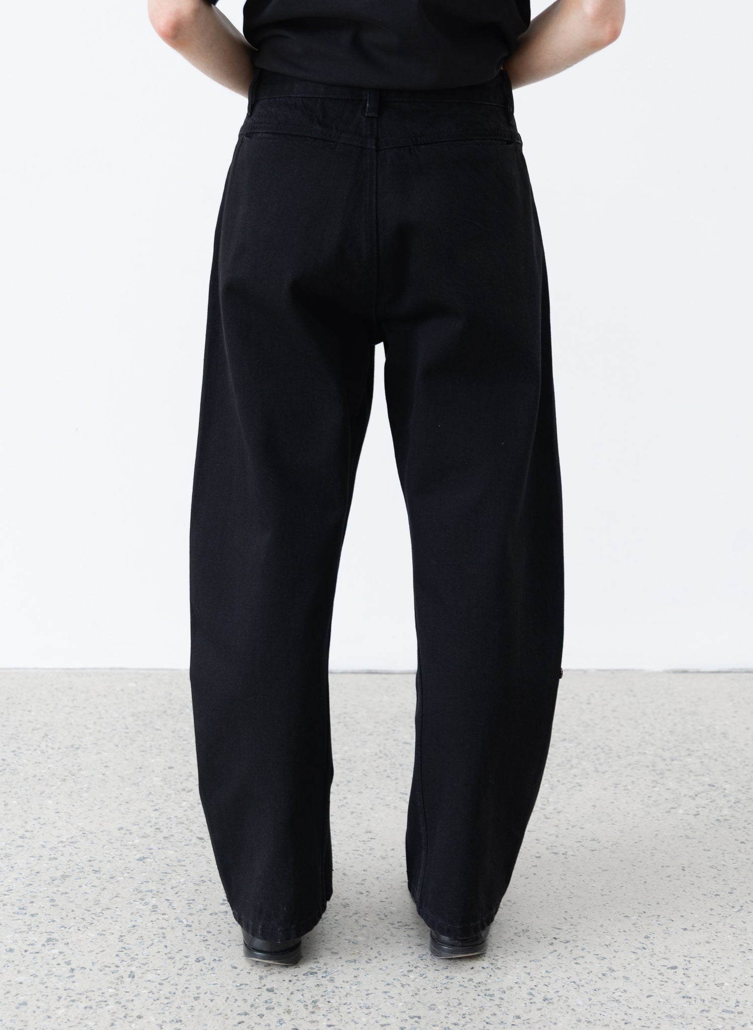 Twisted Cambia Denim Pant - Black