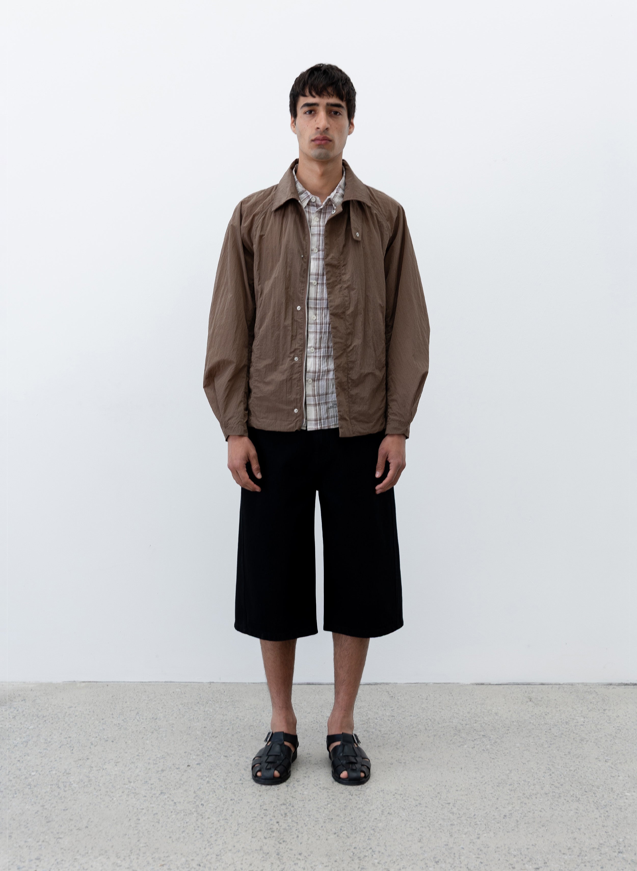 UNCONSTRUCTED JACKET【BROWN】　セットアップ SS26WebsiteTemplateArtboard3co